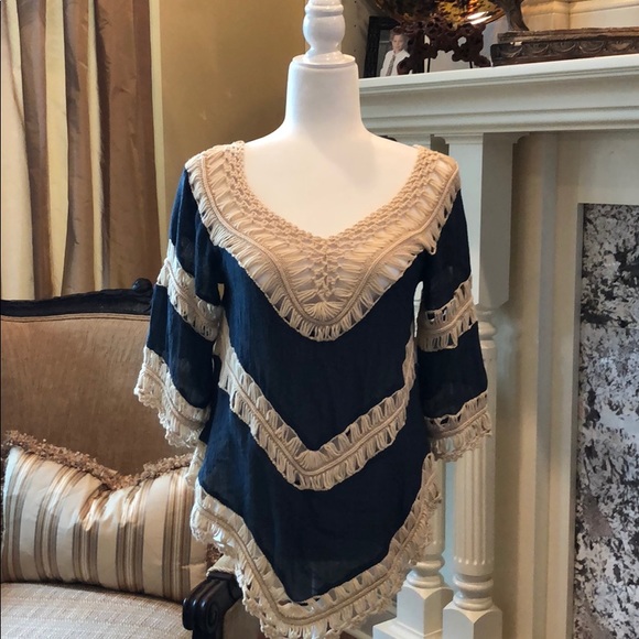 Wishlist Tops - NWOT Wishlist Crochet Top Size S/M